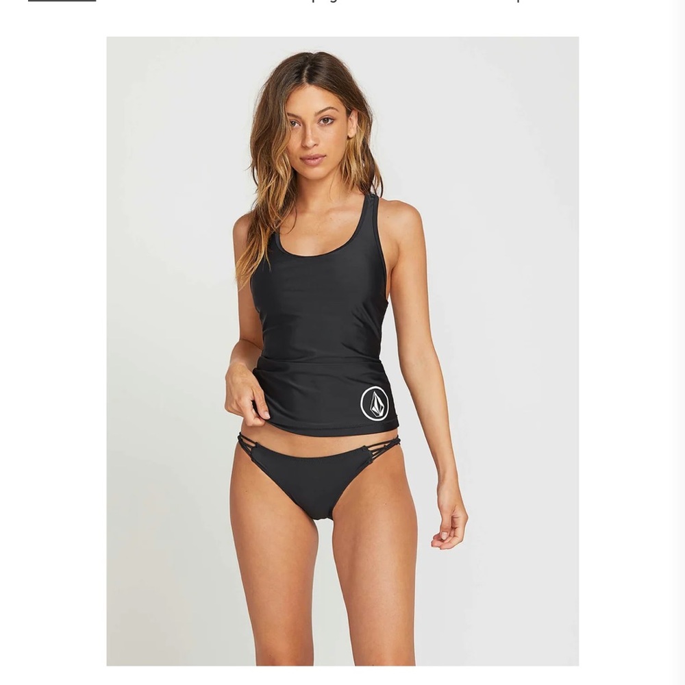 Volcom Tankini Top Racerback NWT XL